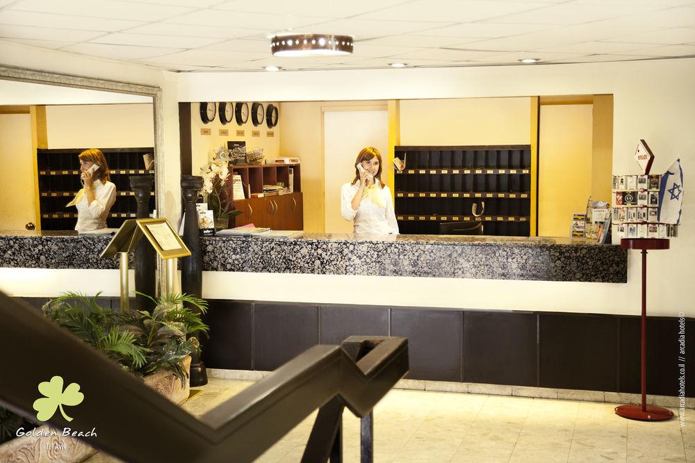 Golden Beach Hotel Tel Aviv Bagian luar foto